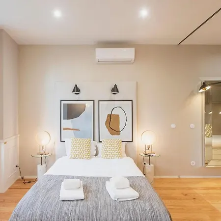 Cute & Bright Flat W/ Ac By Lovelystay Porto Exterior photo
